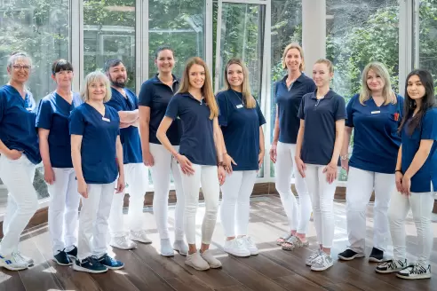 Team Empfang Gastroenterologie im Josephinum